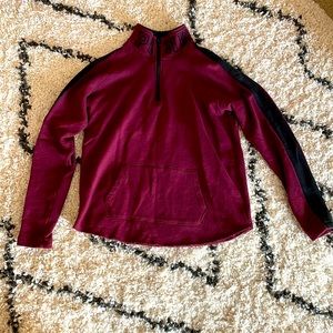 VS Pink quarter zip sweater